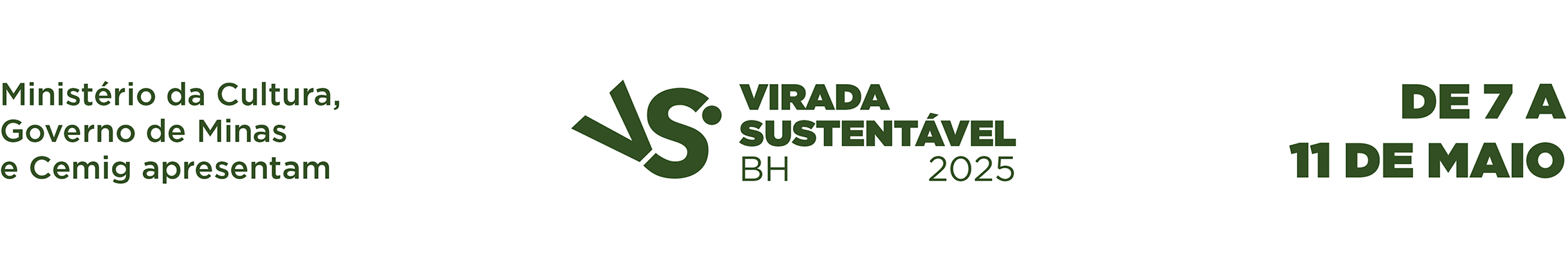 Ministério da Cultura, Governo de Minas e Cemig apresentam: Virada Cultural 2025 BH. De 07 a 11 de maio.
